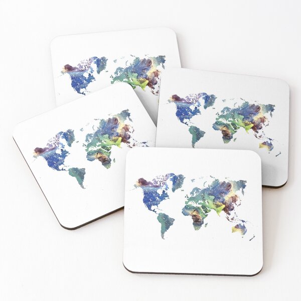 Item preview, World map cosmos #map #worldmap designed and sold by JBJart.