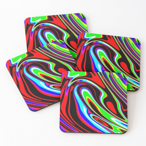 Item preview, Marble of Psychedelic texture acid fluor designed and sold by Optical-art.