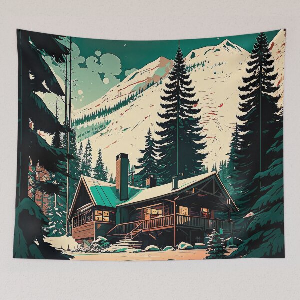 Aperçu de l'œuvre Cabine Lofi créée et vendue par DecadentDesign.