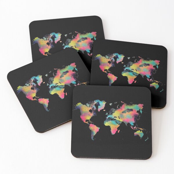 Item preview, World map 4 designed and sold by JBJart.