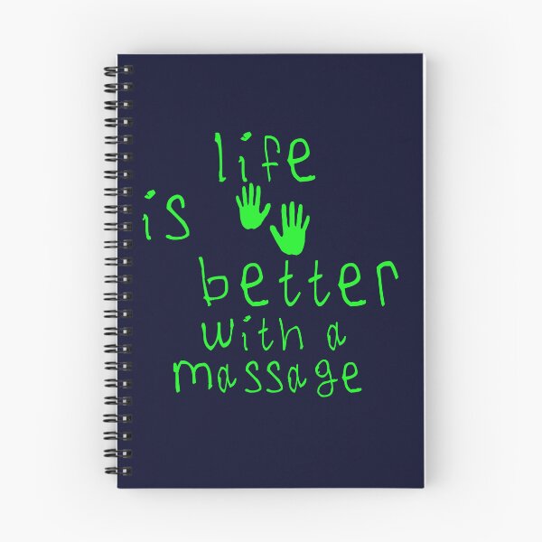 Item preview, Life is better with massage designed and sold by kinpirks.