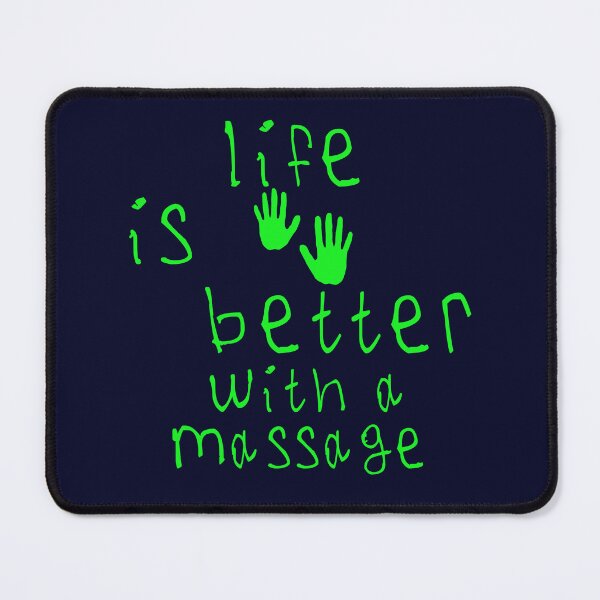 Item preview, Life is better with massage designed and sold by kinpirks.