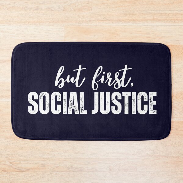 Item preview, But First Social Justice Retro designed and sold by SunfullyYours.
