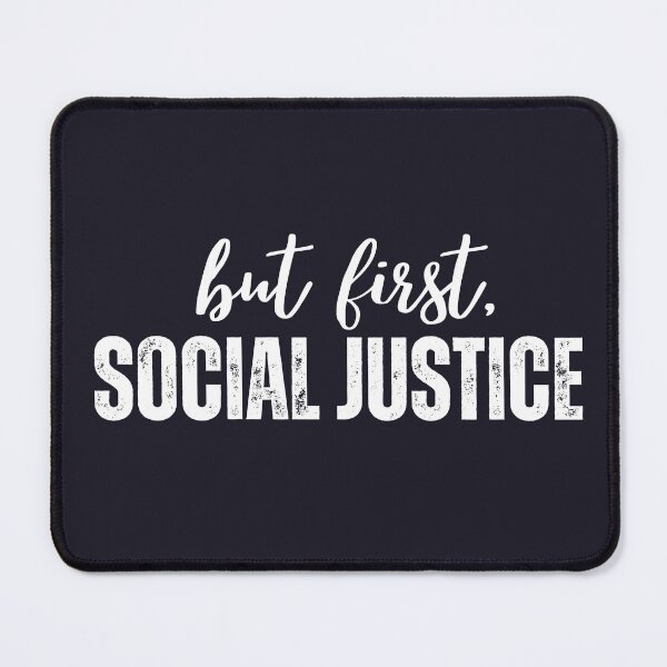 Item preview, But First Social Justice Retro designed and sold by SunfullyYours.