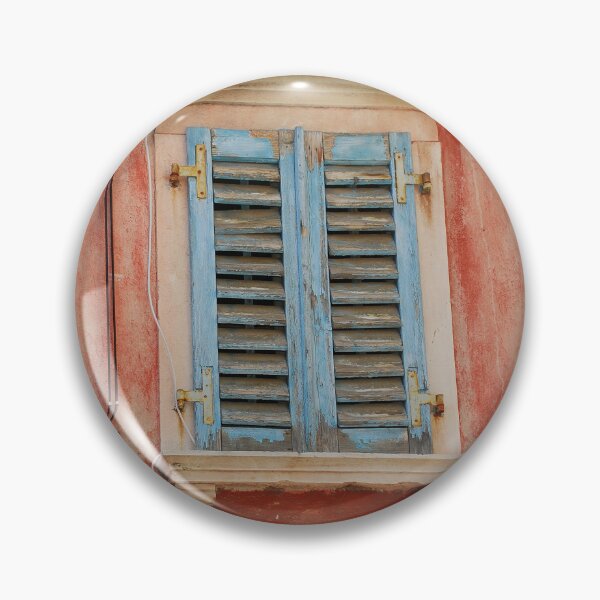 Item preview, Tatty Blue Shutters in Piran designed and sold by jojobob.
