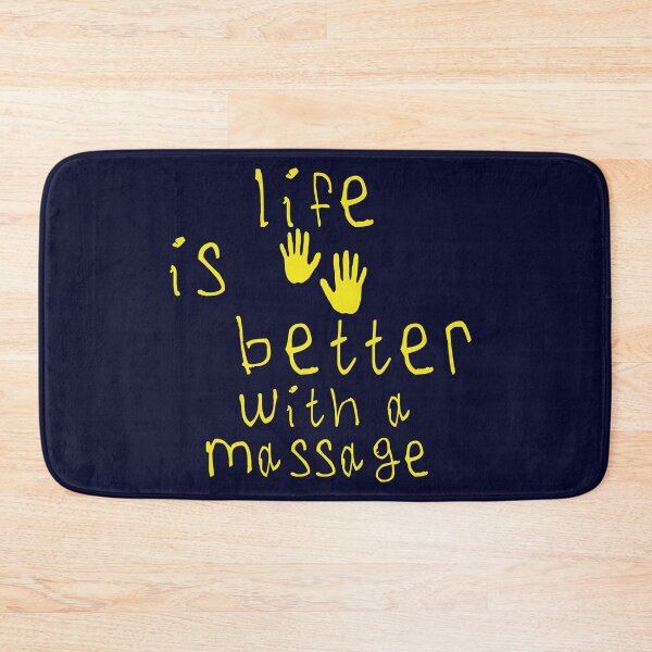 Item preview, Life is better with massage designed and sold by kinpirks.
