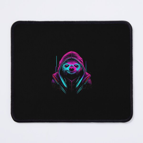 Item preview, Neon Cyberpunk Sloth designed and sold by Challigan.