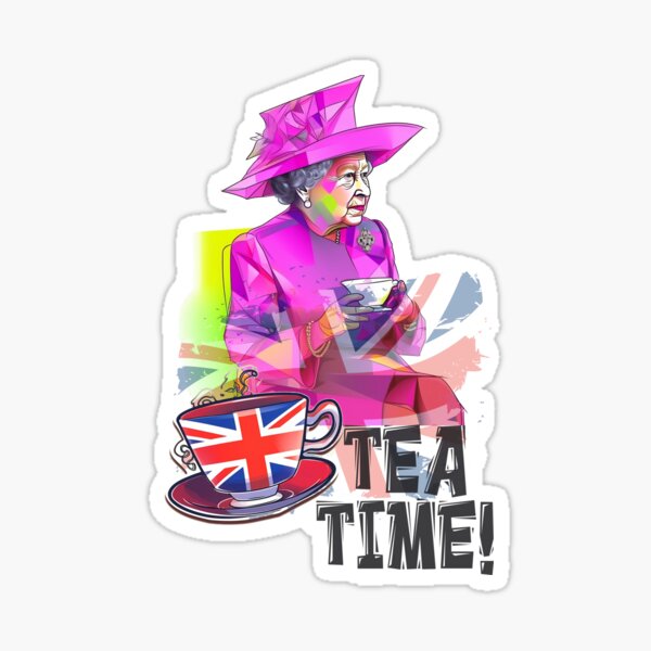 Item preview, English Tea Time Generative AI UK Travel London Tourist Souvenir- Great Britain United Kingdom designed and sold by JuxtaJoy Studios.