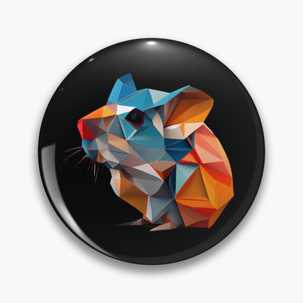 Item preview, Abstract Mouse Art: A Colorful Twist on Wildlife Imagery designed and sold by FiveIntentions.