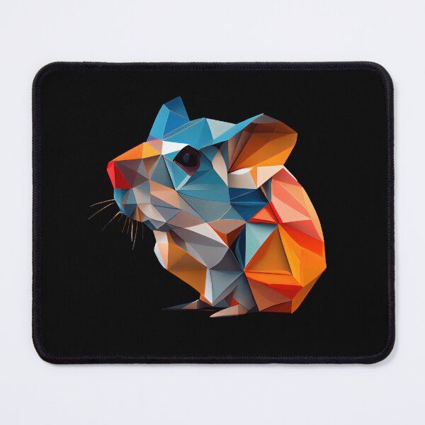 Item preview, Abstract Mouse Art: A Colorful Twist on Wildlife Imagery designed and sold by FiveIntentions.