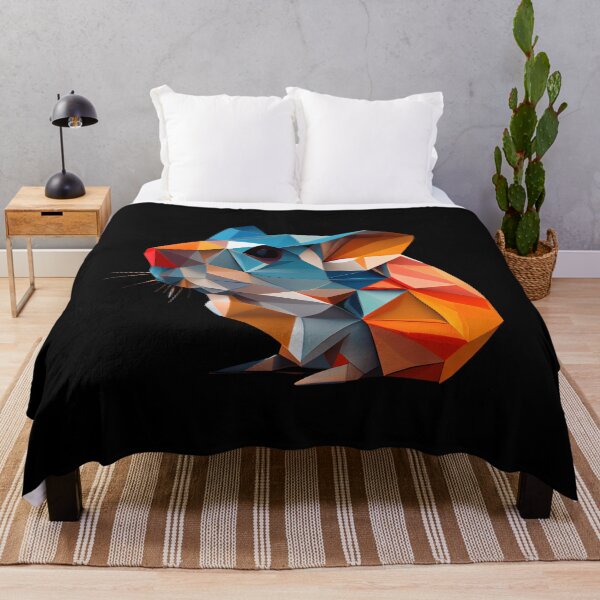 Item preview, Abstract Mouse Art: A Colorful Twist on Wildlife Imagery designed and sold by FiveIntentions.