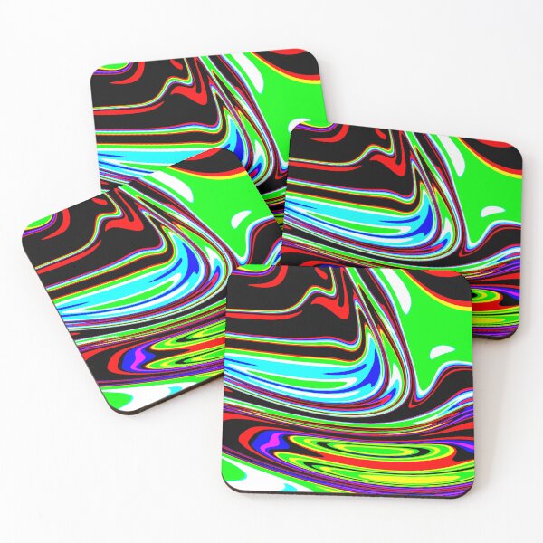 Item preview, Hippie of Marble of Psychedelic texture acid fluor designed and sold by Optical-art.