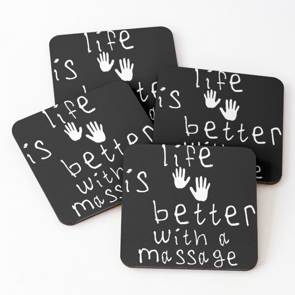 Item preview, Life is better with massage designed and sold by kinpirks.