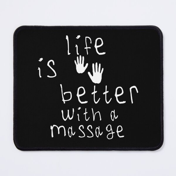Item preview, Life is better with massage designed and sold by kinpirks.