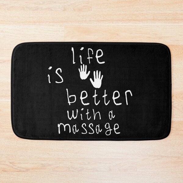 Item preview, Life is better with massage designed and sold by kinpirks.