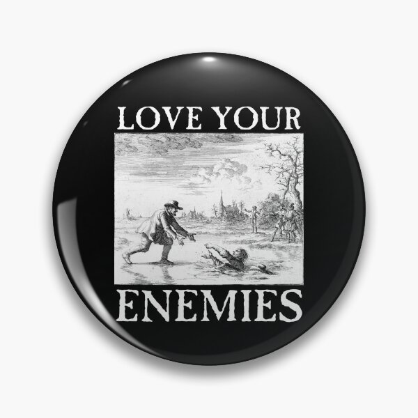 Item preview, Love Your Enemies Anabaptist Mennonite Amish Dirk Willems Gothic designed and sold by thecamphillips.