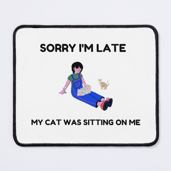 Item preview, Cat-Sitting Delay designed and sold by Joshu77.