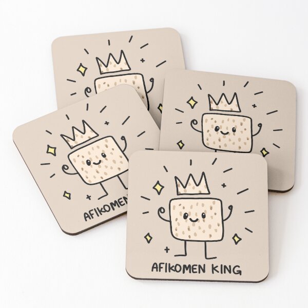 Item preview, Passover Matzah Afikomen King Jewish Holiday Cartoon Doodle Character, made by EndlessEmporium designed and sold by EndlessEmporium.