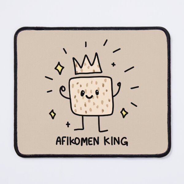Item preview, Passover Matzah Afikomen King Jewish Holiday Cartoon Doodle Character, made by EndlessEmporium designed and sold by EndlessEmporium.