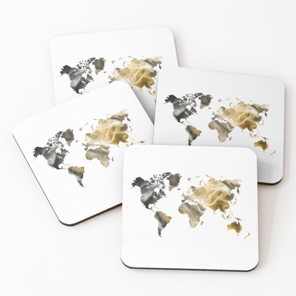 Item preview, World Map Sandy world #map #worldmap designed and sold by JBJart.