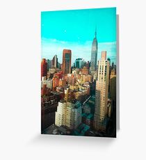 ESB AQUA SKY Greeting Card
