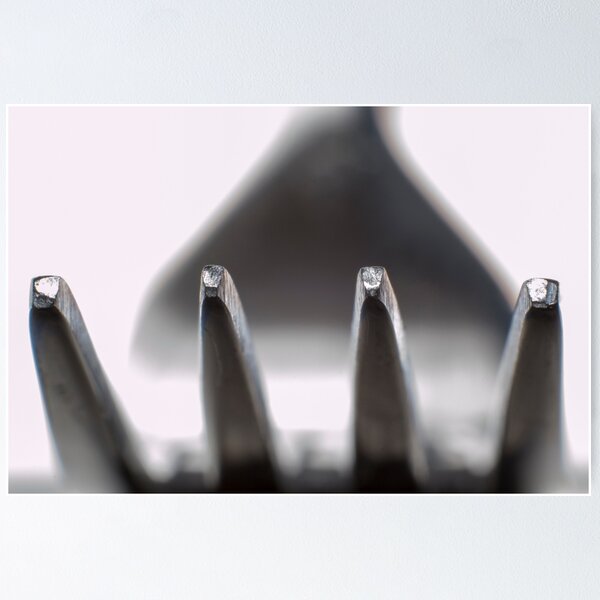 Item preview, Silver Macro Fork designed and sold by phipse.