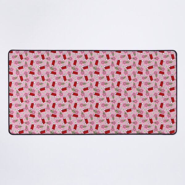 Item preview, Asthma Inhalers and Grey Awareness Ribbons Red and Pink Floral designed and sold by KrisInStitches.