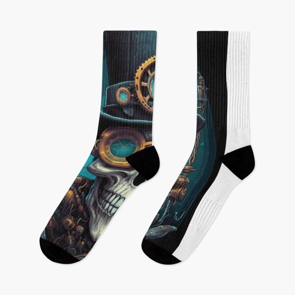 Item preview, Whimsical Psychedelic Skull Madhatter Graphic Design V.16 designed and sold by Pexelpanoramas.
