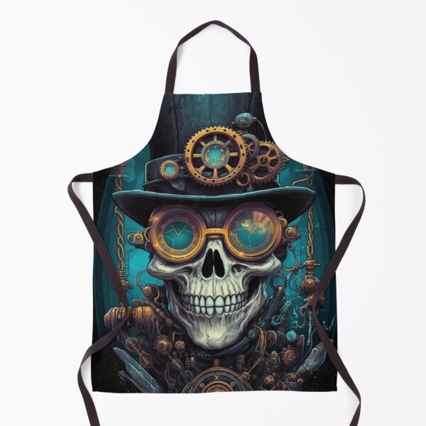 Item preview, Whimsical Psychedelic Skull Madhatter Graphic Design V.16 designed and sold by Pexelpanoramas.