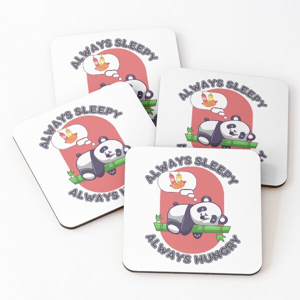 Item preview, kawaii panda always sleepy designed and sold by HB Shirts.