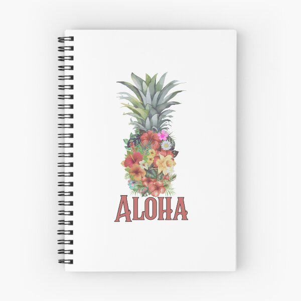 Item preview, Aloha Summer Flowers Pineapple designed and sold by HappyLifeCreate.
