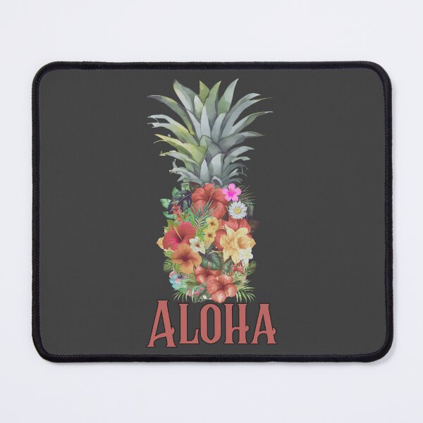 Item preview, Aloha Summer Flowers Pineapple designed and sold by HappyLifeCreate.