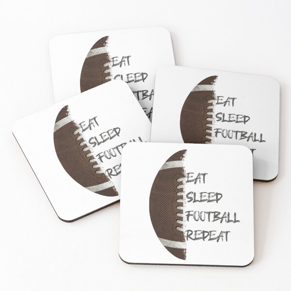 Item preview, American Football cute design,Eat sleep football repeat,Nice  designed and sold by MariamaArts.