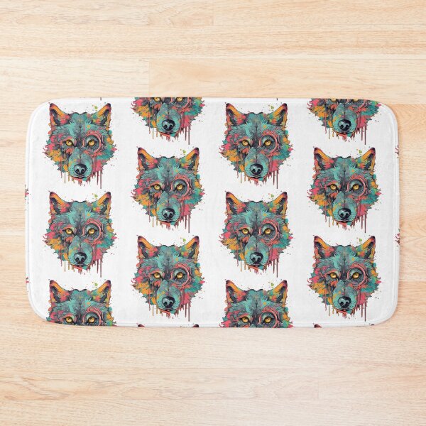 Item preview, Ravaged Alpha - Expressionistic Zombie Wolf designed and sold by DaringPrintsCo.