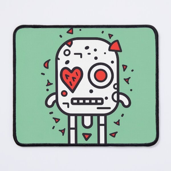 Item preview, Amorous abstract zombie designed and sold by randrdesign.
