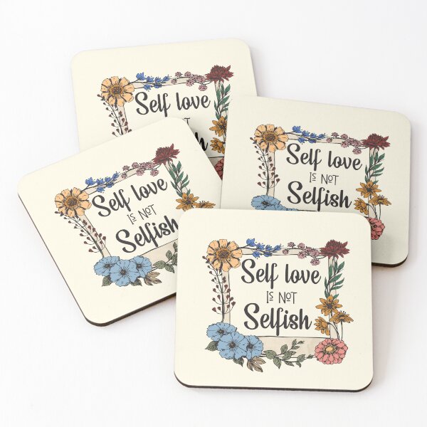 Item preview, Self Love is Not Selfish (Affirmation) designed and sold by Hope London.