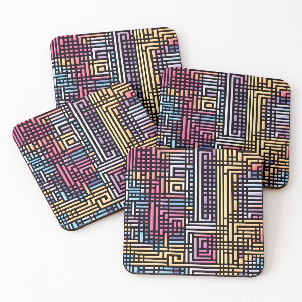 Item preview, Funky Colour Geometric Pattern designed and sold by ImageAura.