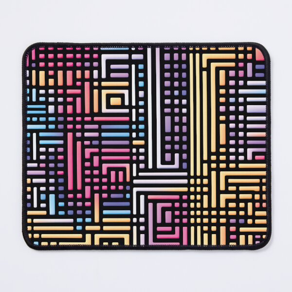 Item preview, Funky Colour Geometric Pattern designed and sold by ImageAura.