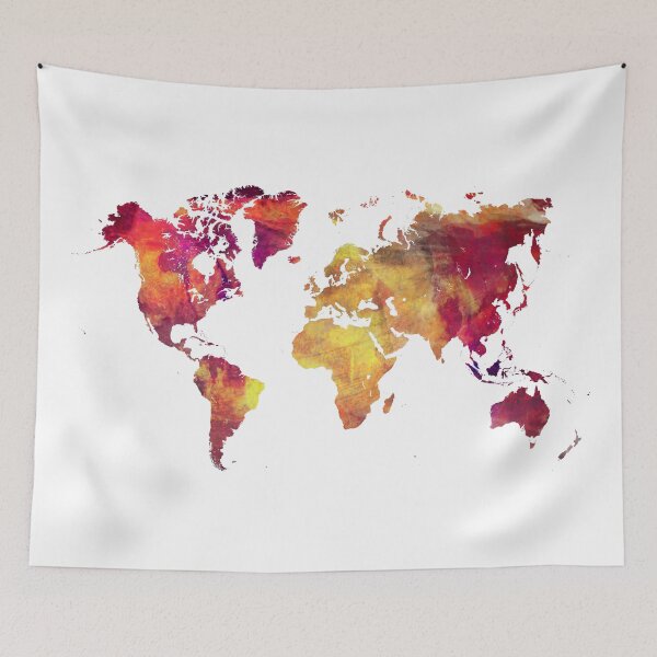 Item preview, Map of  the world after nuclear war #map #worldmap designed and sold by JBJart.