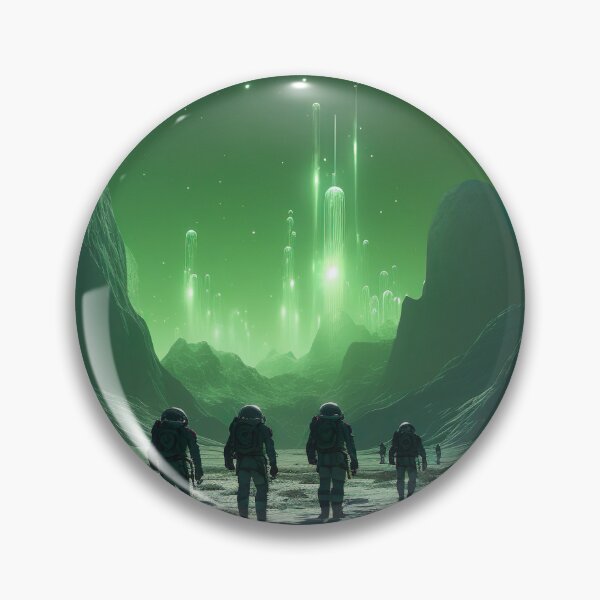 Item preview, Explorers trek the surface of a distant planet designed and sold by PrintCove.