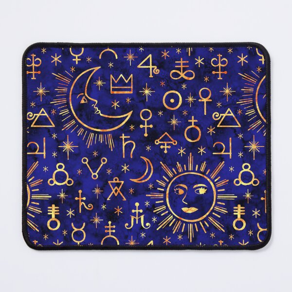 Item preview, Alchemical Symbols Blue designed and sold by Paisley Yazel.