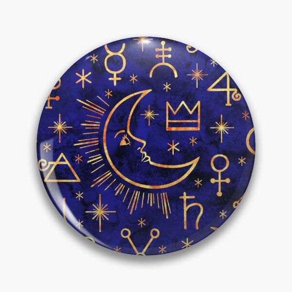 Item preview, Alchemical Symbols Blue designed and sold by Paisley Yazel.