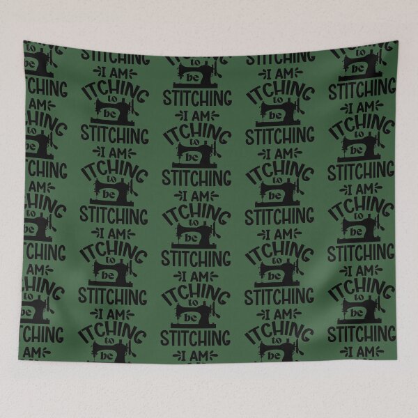 Item preview, I Am Itching To Be Stitching designed and sold by DesignRebel138.