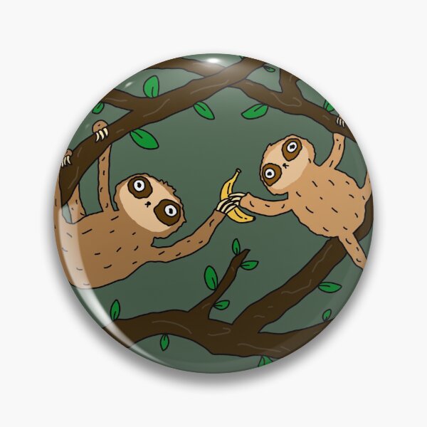 Item preview, Cute Sloths Hanging Out designed and sold by sillymiya.