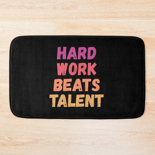 Item preview, Hard work beats talent designed and sold by yousif  Mohammed ali.
