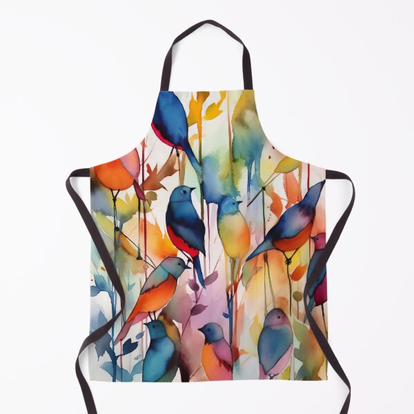 Item preview, Watercolor wash spring birds designed and sold by Matt's Artificial Nature.