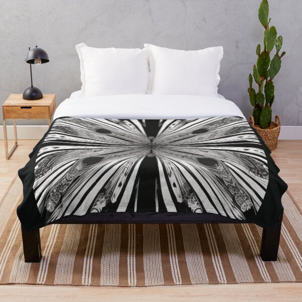 Item preview, Abstract Black And White Crossing Composition designed and sold by flyingalpaka22.