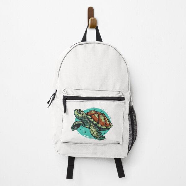Item preview, Beautiful Sea Turtle || Vector Art Illustration designed and sold by MadSwellDesigns.