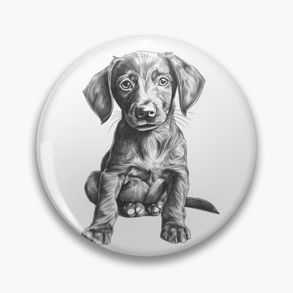 Item preview, Hand Drawn Dachshund designed and sold by cy312.