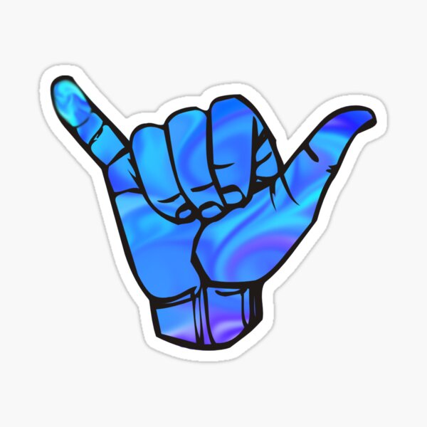 Shaka Sticker